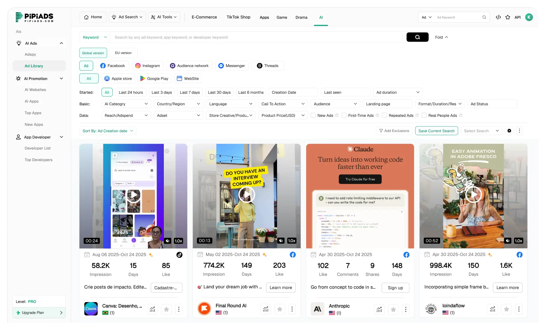 Tüm Meta AI Reklamları
