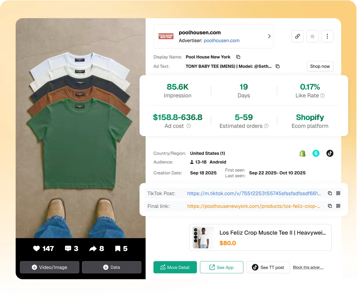 Avalie oportunidades de produto e concorrência