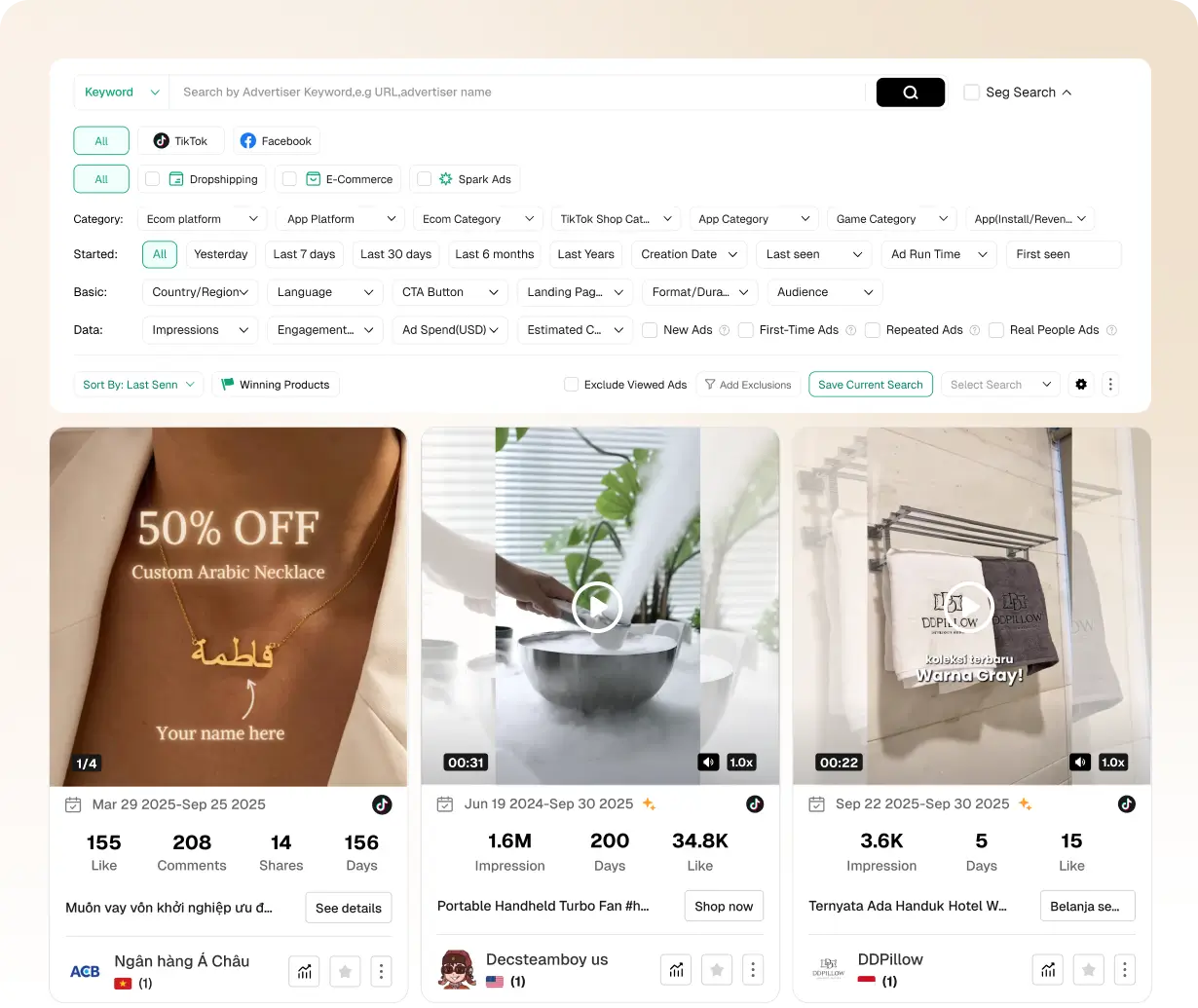 Explore todos os Shoppable Ads
