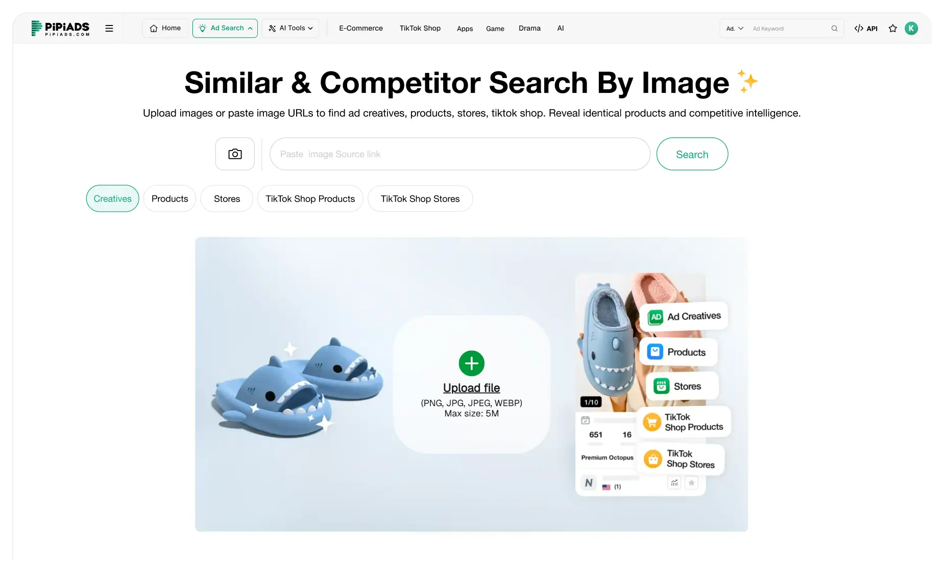 Concurrentie zoeken per afbeelding